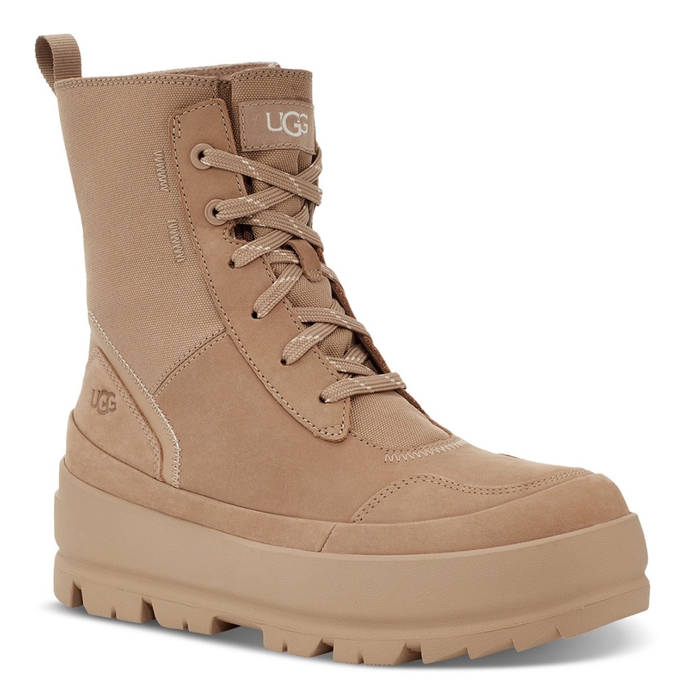 UGG Tan Lace Up Boots